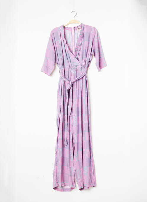 Salopetă-pantalon roz GENESIS femeie