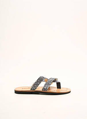 Șlapi gri BILL TORNADE fată