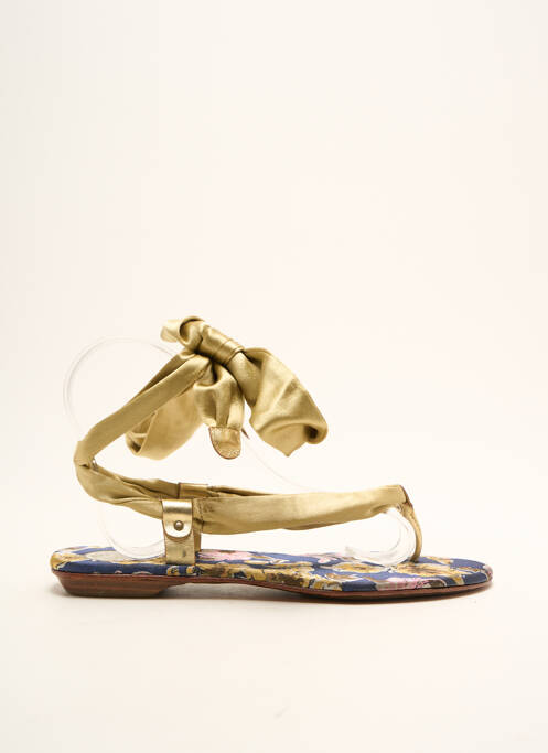 Șlapi auriu DIESEL femeie