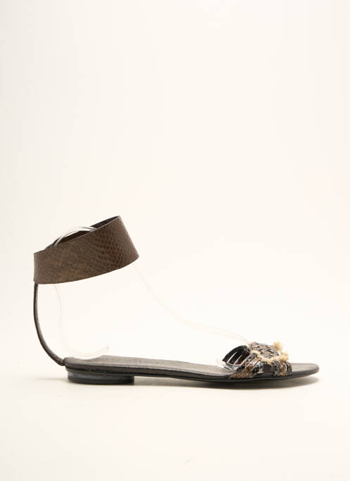 Sandale/Pantofi decupați verde LES PRAIRIES DE PARIS femeie