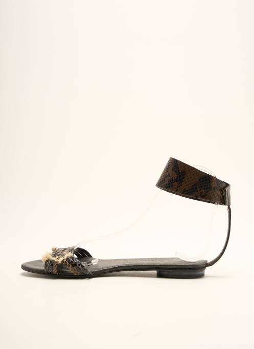 Sandale/Pantofi decupați verde LES PRAIRIES DE PARIS femeie