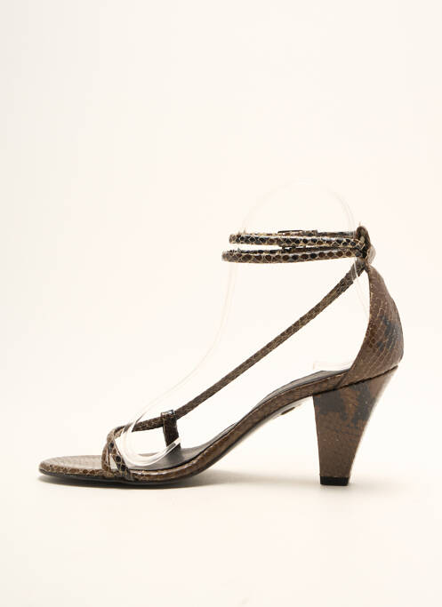 Sandale/Pantofi decupați verde LES PRAIRIES DE PARIS femeie