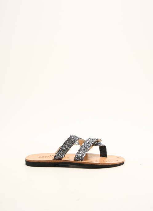 Șlapi gri BILL TORNADE fată