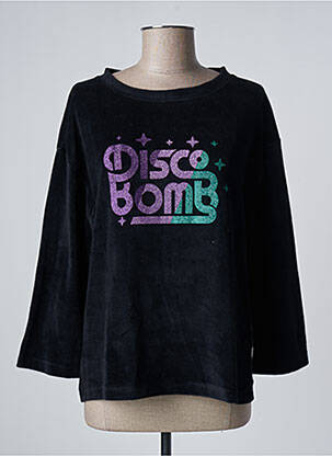 Hanorac negru NINE TEES femeie