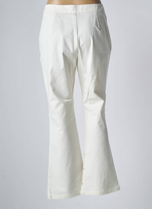 Pantalon evazat bej TWINSET femeie