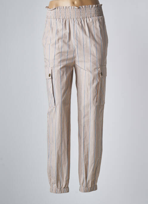 Pantalon drept bej TWINSET femeie