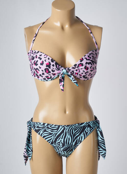 Costum de baie din două piese roz LIU JO femeie