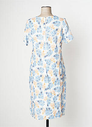 Rochie midi alb SIGNE NATURE femeie