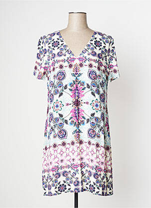 Rochie midi bej DESIGUAL femeie