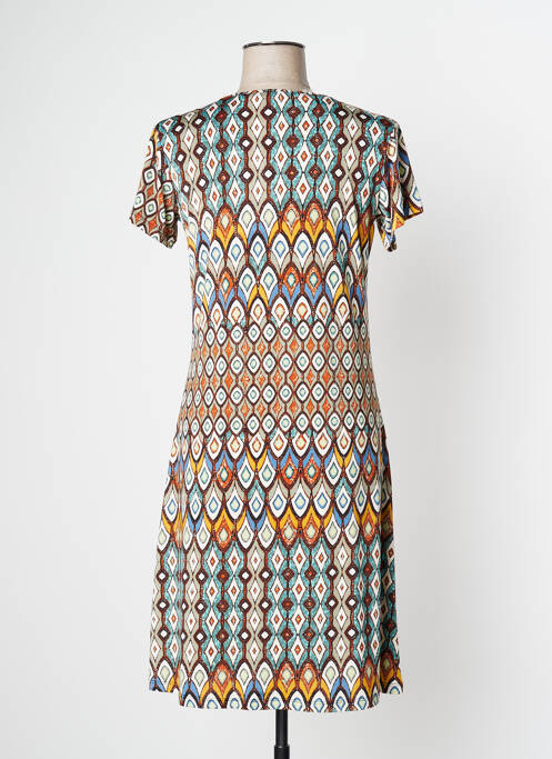 Rochie midi albastru CHRISTINE LAURE femeie