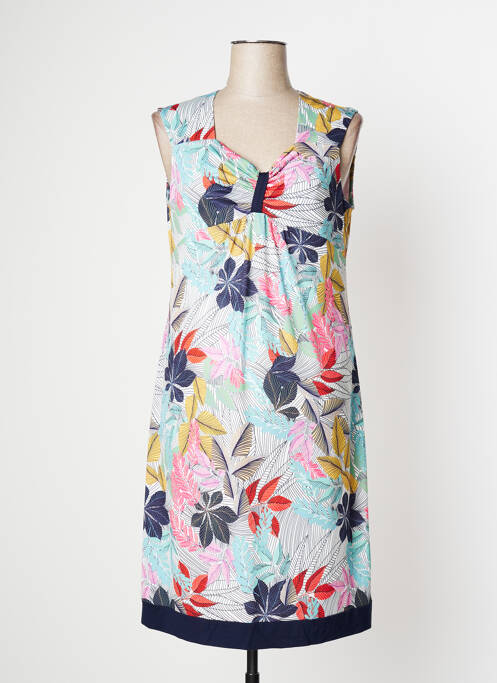 Rochie midi albastru CHRISTINE LAURE femeie