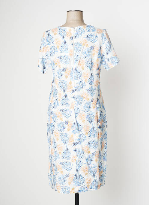 Rochie midi alb SIGNE NATURE femeie