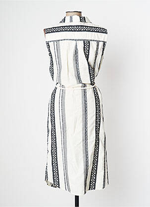 Rochie midi alb SIGNE NATURE femeie