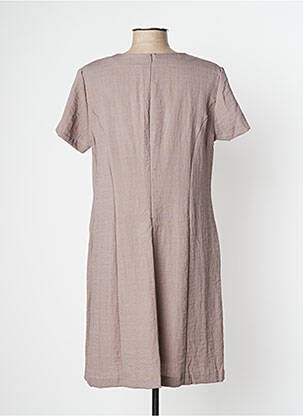 Rochie midi gri GEVANA femeie
