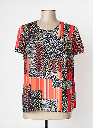 Top roșu GEVANA femeie