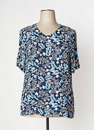 Top albastru GEVANA femeie