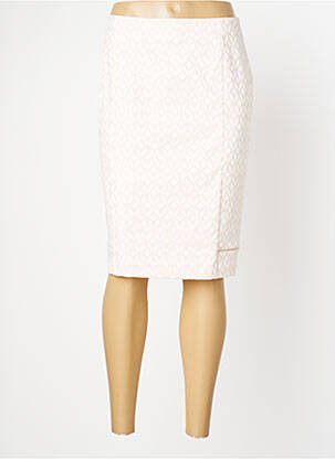 Fustă midi roz CHRISTINE LAURE femeie