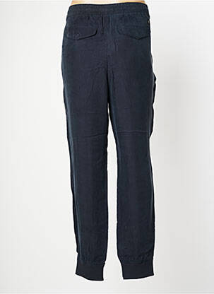 Pantalon drept talie elastică mărime normală albastru SUPERDRY femeie