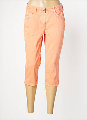 Pantalon trei sferturi portocaliu CECIL femeie