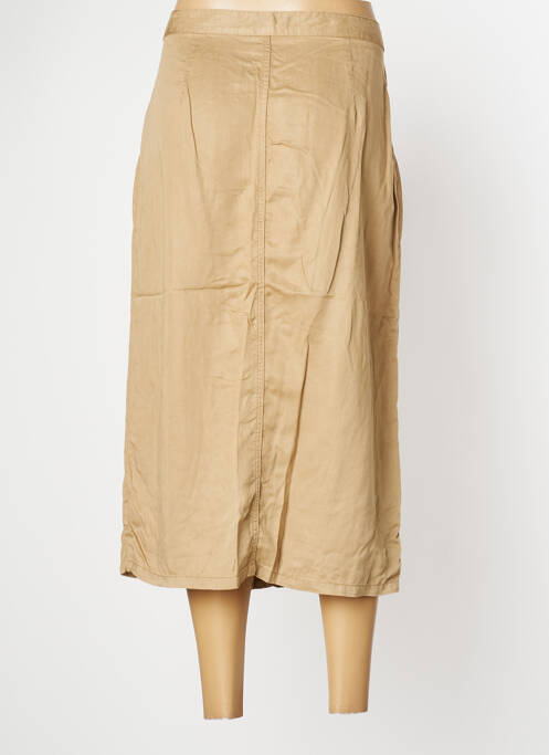 Fustă midi bej SIGNE NATURE femeie