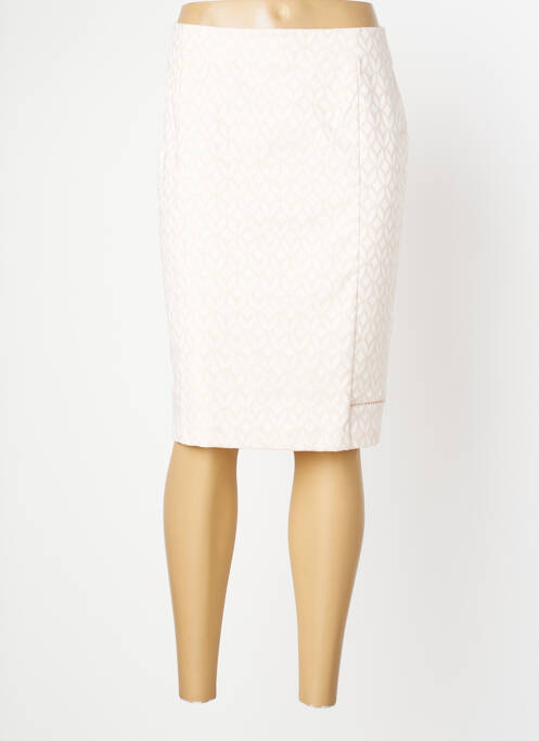 Fustă midi roz CHRISTINE LAURE femeie