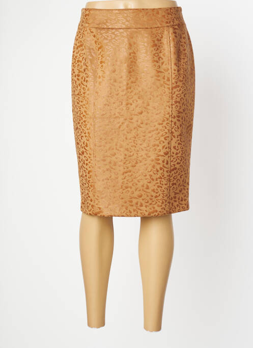 Fustă midi maro GEVANA femeie