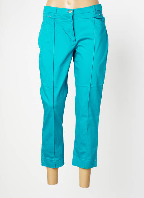 Pantalon 7/8 verde CHRISTINE LAURE femeie