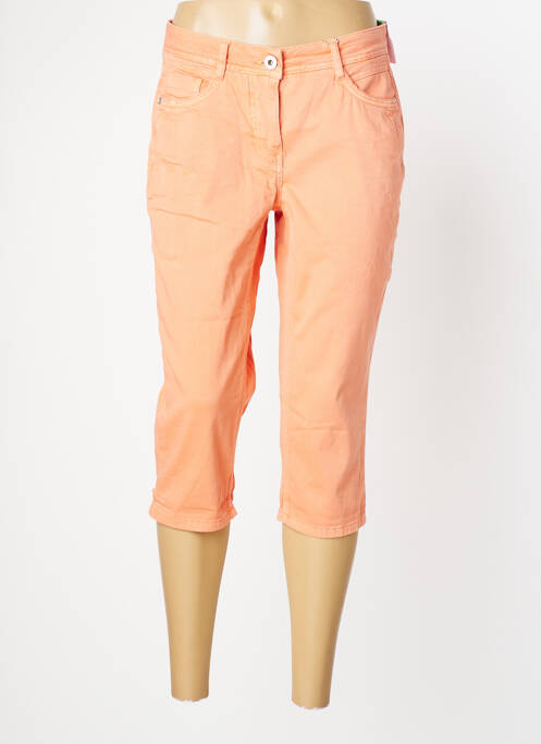 Pantalon trei sferturi portocaliu CECIL femeie