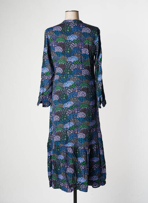 Rochie lungă albastru NICE THINGS femeie