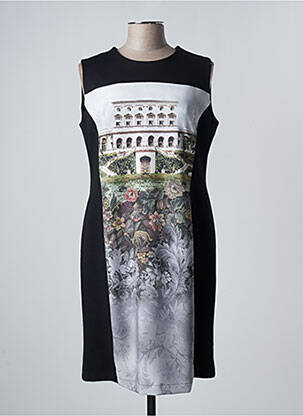 Rochie midi negru ORKODE femeie