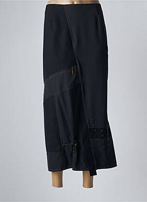 Fustă midi negru UN POINT C EST TOUT femeie