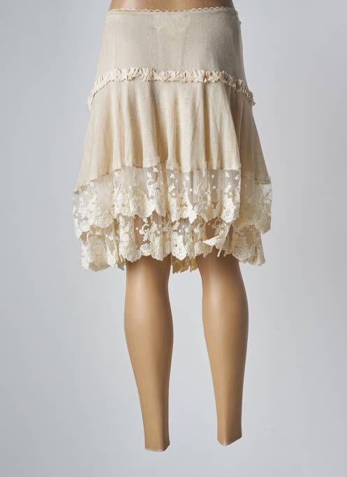 Fustă midi bej MATIN BLANC femeie