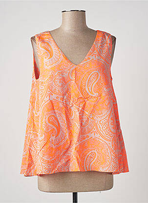 Top portocaliu FRNCH femeie