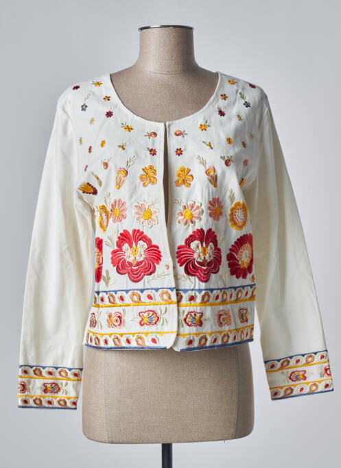 Jachete casual bej MISS KOO femeie