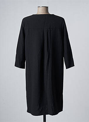 Rochie scurtă mâneci 3/4 mâneci 3/4 negru FRNCH femeie