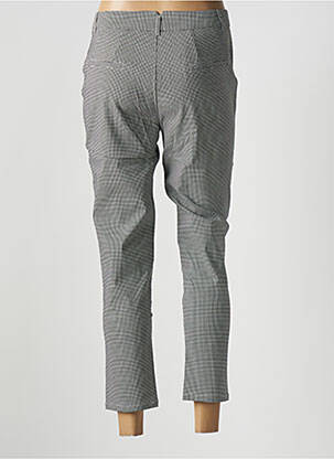 Pantalon chino țesătură poplin mărime normală negru I.QUING femeie