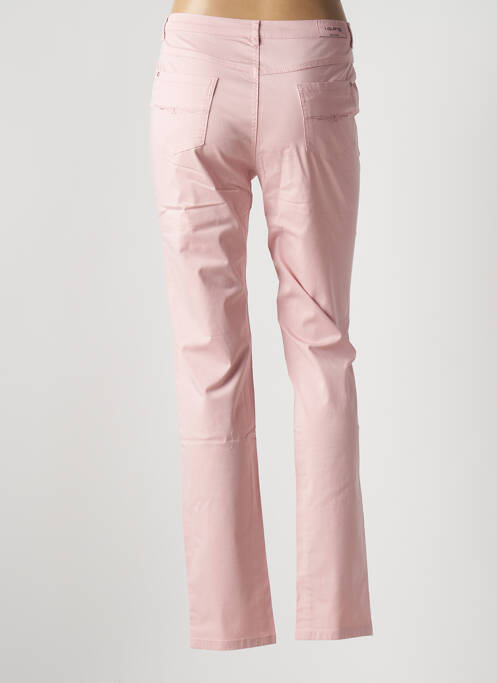 Pantalon slim roz I.QUING femeie