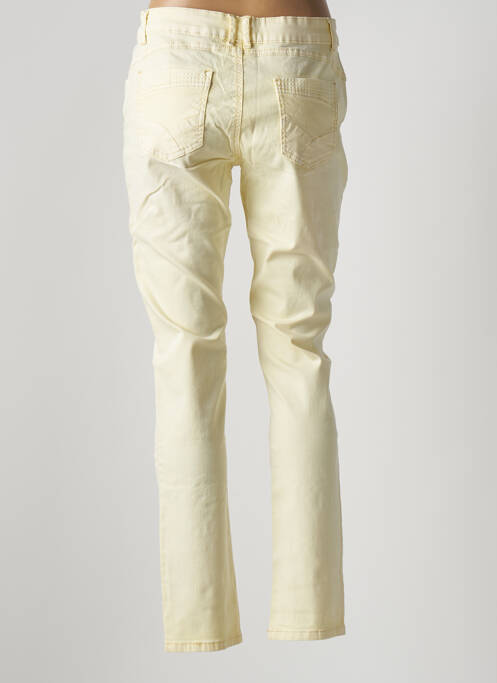 Pantalon slim galben ONADO femeie