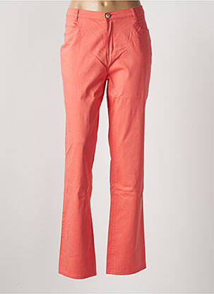 Pantalon slim portocaliu I.QUING femeie