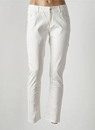 Pantalon slim bej ONADO femeie