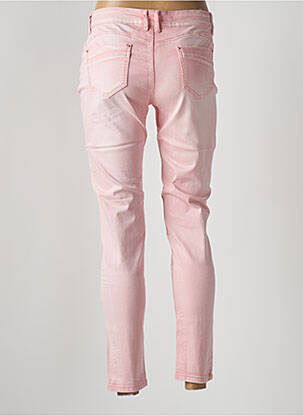 Pantalon 7/8 elasticitate talie joasă roz DENIM femeie