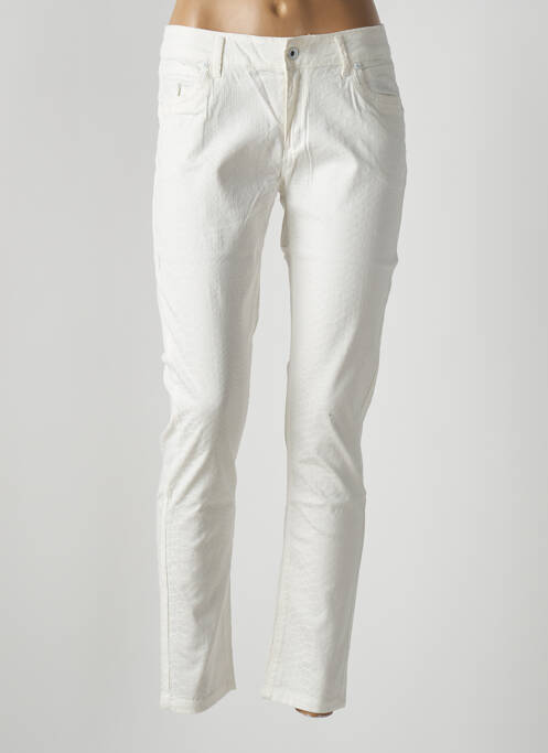 Pantalon slim bej ONADO femeie