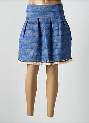 Fustă scurtă albastru CHOKLATE femeie