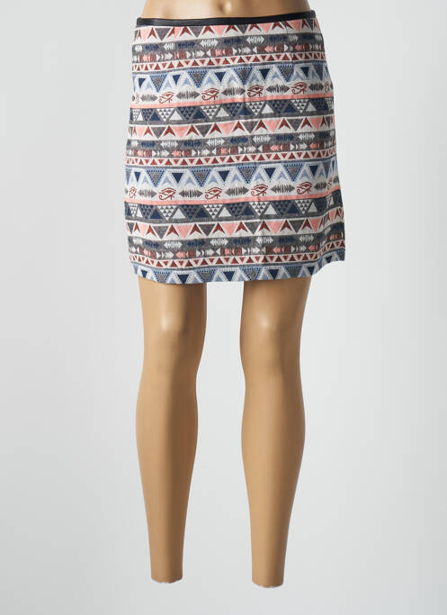 Fustă scurtă roz ARC EN CIEL femeie