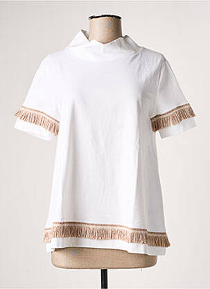 Top alb D.EXTERIOR femeie