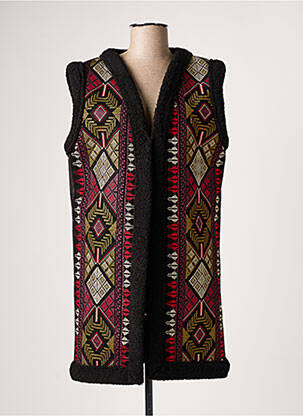 Vestă fără mâneci negru SHIRTAPORTER femeie