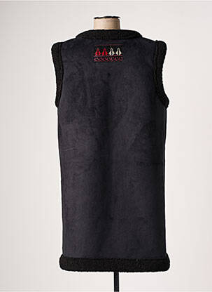 Vestă fără mâneci croială dreaptă negru SHIRTAPORTER femeie