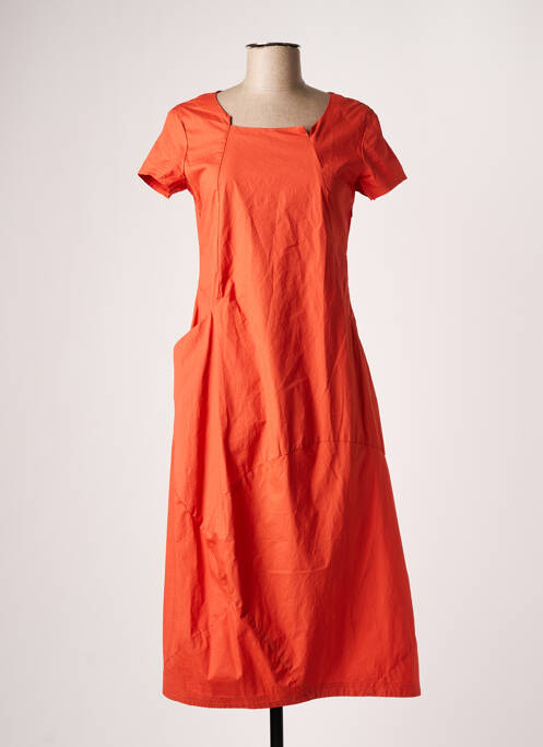 Rochie midi portocaliu STUDIO RUNDHOLZ femeie