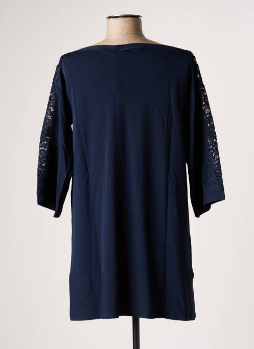 Tunică mâneci scurte albastru D.EXTERIOR femeie