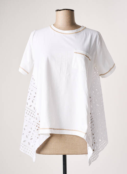 Top alb D.EXTERIOR femeie